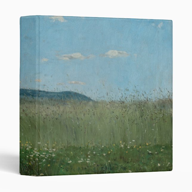 The Air of Home, 1895 (oil on canvas) 3 Ring Binder (Front/Spine)