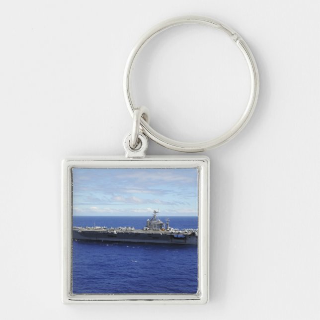 The aircraft carrier USS Abraham Lincoln 2 Keychain (Front)