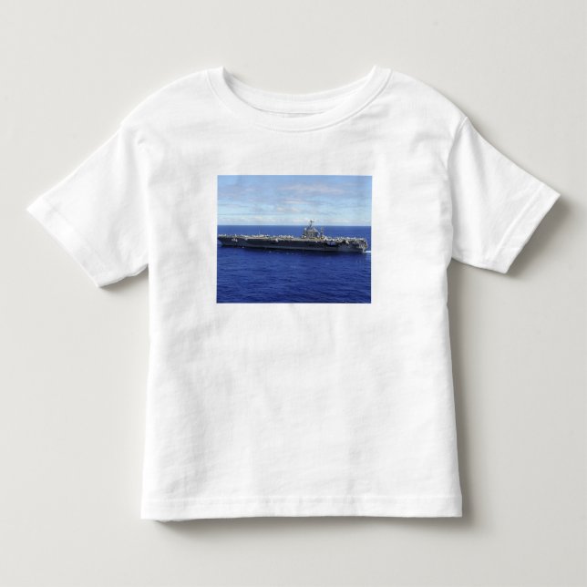 The aircraft carrier USS Abraham Lincoln 2 Toddler T-shirt (Front)