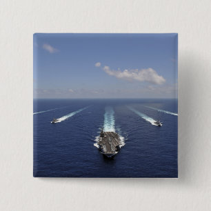 The aircraft carrier USS Abraham Lincoln Button