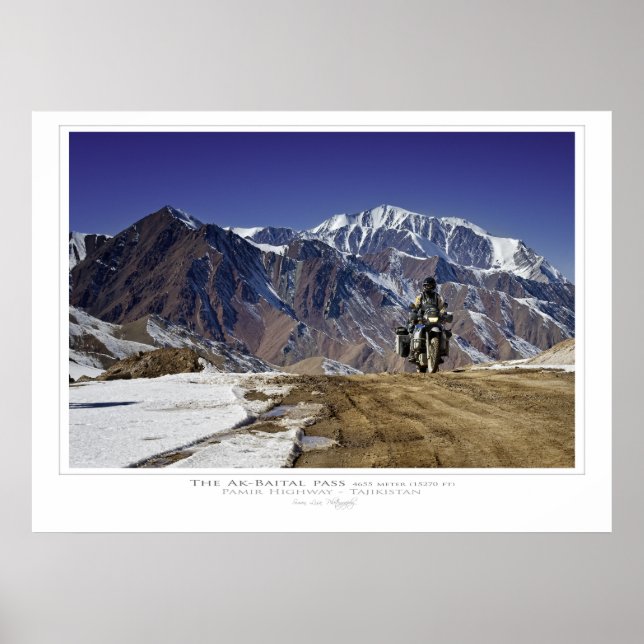 The Ak-Baital Pass Print (Front)