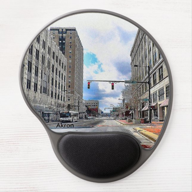 The Akron Soft Gel Mousepad (Front)