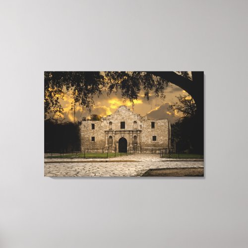 The Alamo Canvas Print