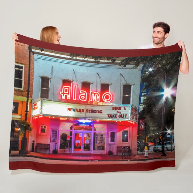 THE ALAMO Fleece Blanket (In Situ)