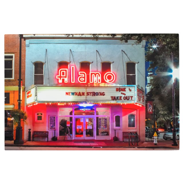 THE ALAMO Metal Art (Front)