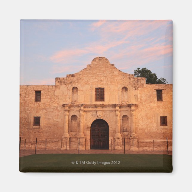 The Alamo Mission in modern day San Antonio, 2 Magnet (Front)