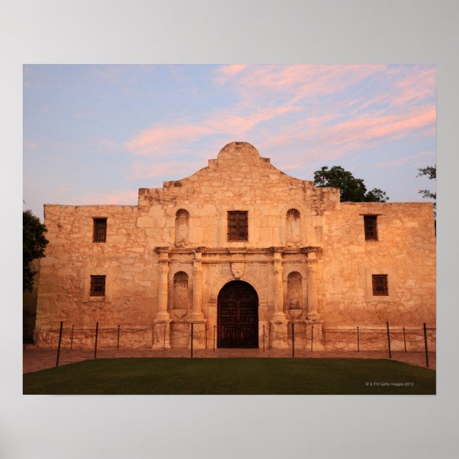 The Alamo Mission in modern day San Antonio, 2 Poster (Front)