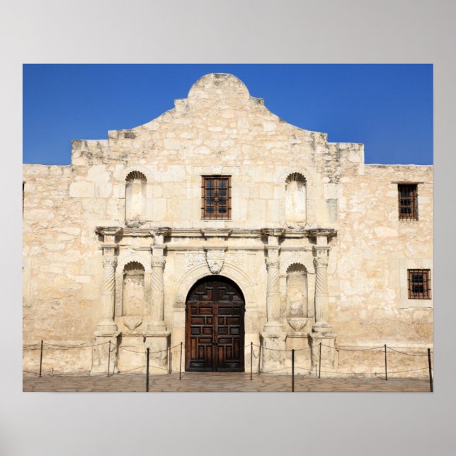 The Alamo Mission in modern day San Antonio, 3 Poster (Front)