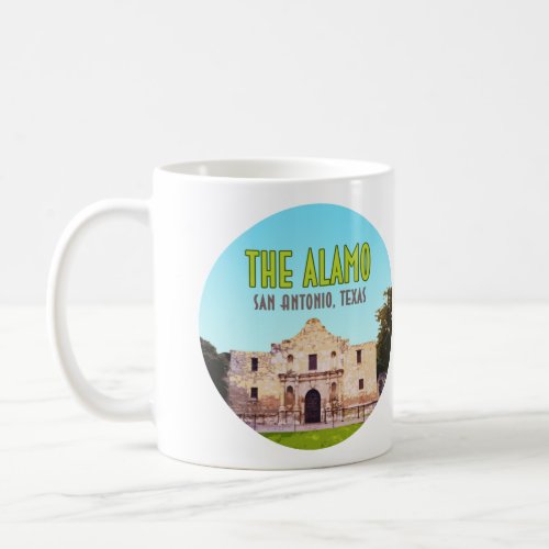 The Alamo Mission San Antonio Texas Coffee Mug