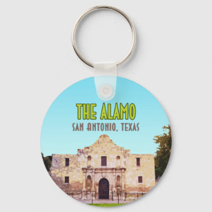 The Alamo Mission San Antonio Texas Keychain