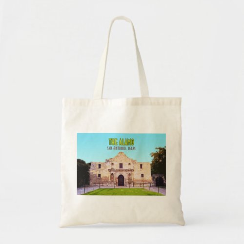 The Alamo Mission San Antonio Texas Tote Bag