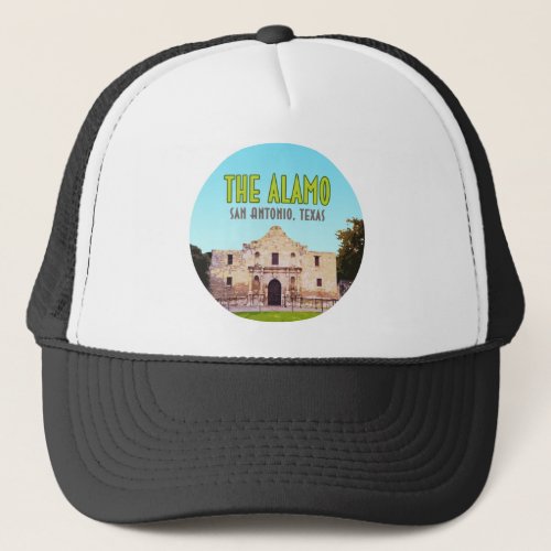 The Alamo Mission San Antonio Texas Trucker Hat