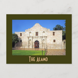 The Alamo Mission, San Antonio, Texas, U.S.A. Postcard