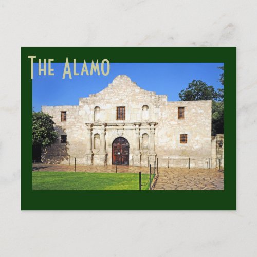 The Alamo Mission San Antonio Texas USA Postcard