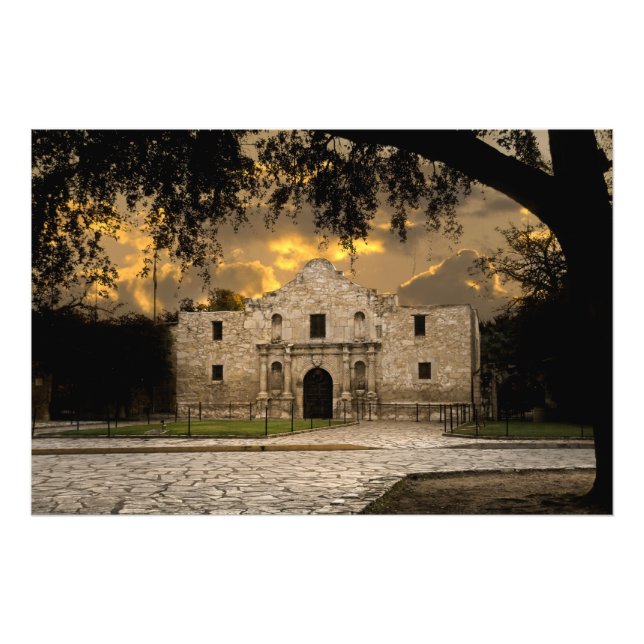 The Alamo Photo Print (Front)