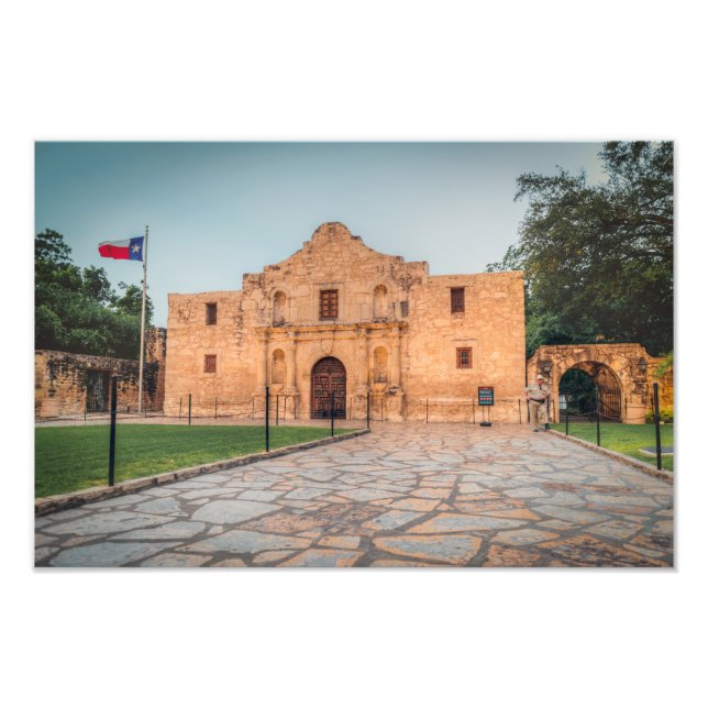 The Alamo Photo Print (Front)
