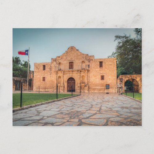 The Alamo Postcard