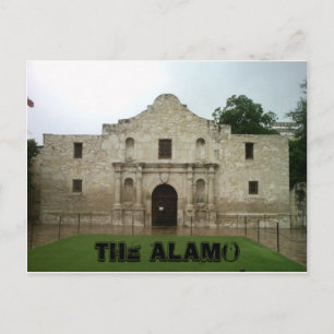 The Alamo - Postcard