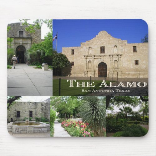 The Alamo San Antonio Texas Mouse Pad