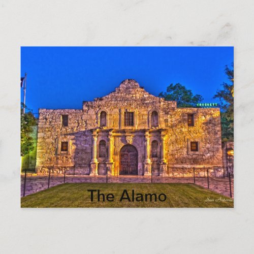 The Alamo _ San Antonio Tx Postcard