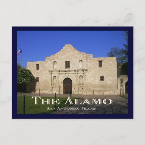 The Alamo San Antonio TX Postcard