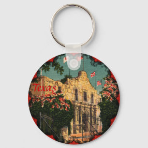 The Alamo Vintage Texas Keychain