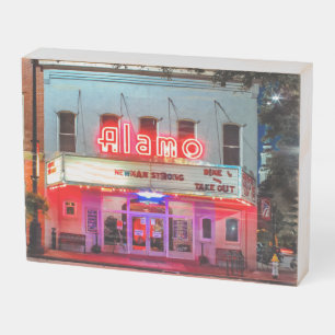 THE ALAMO Wood Box Art