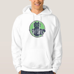 The Alaska Cat Cafe Classic Logo Design Hoodie