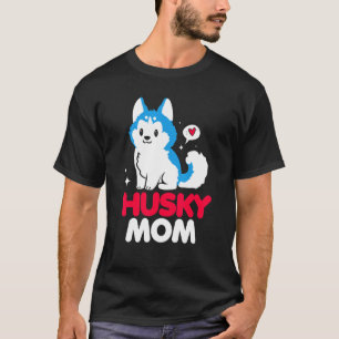 The Alaskan Husky Mom T-Shirt