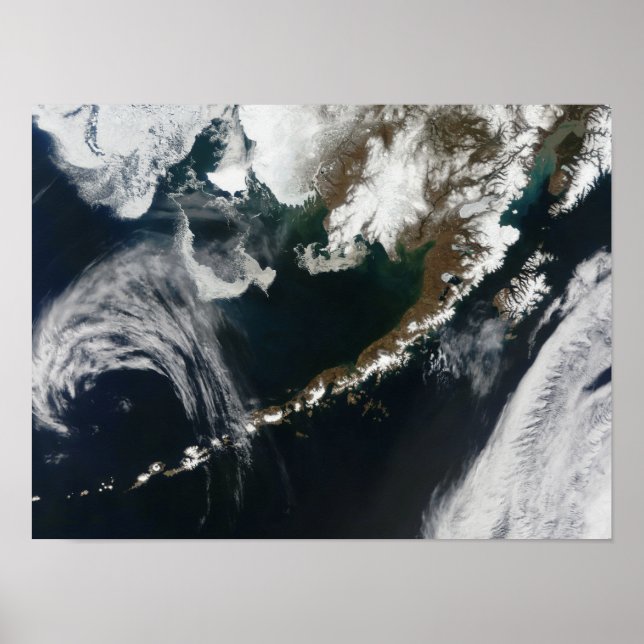 The Alaskan Peninsula and Aleutian Islands Poster (Front)