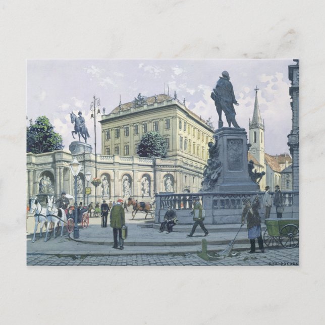The Albertina, Vienna Postcard (Front)