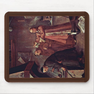 The Alchemist By Longhi Pietro (Best Quality) Mouse Pad