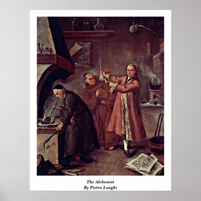The Alchemist By Pietro Longhi Poster (Front)