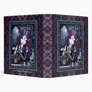 "The Alchemist" Gothic Magical Fairy Art Binder