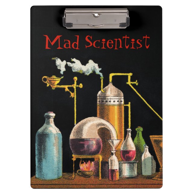 The Alchemist Mad Scientist Clipboard (Front)