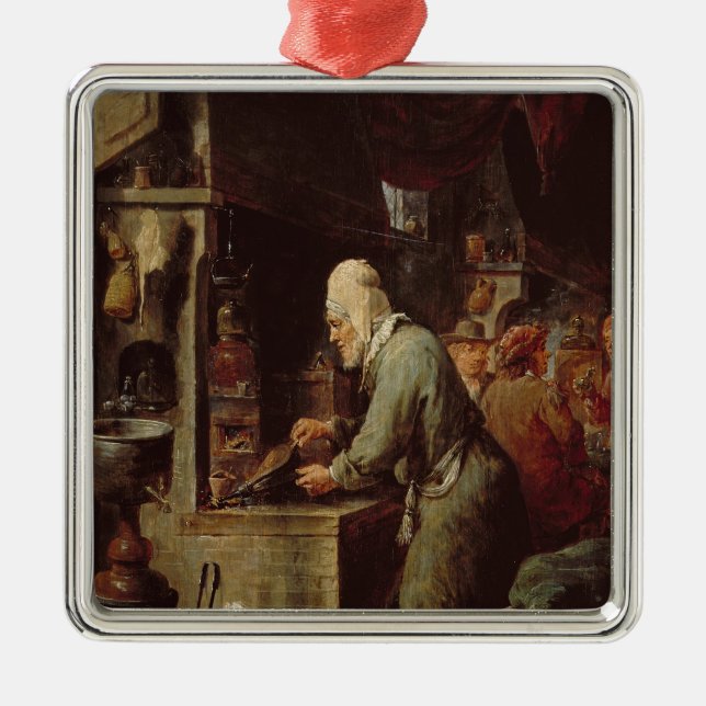 The Alchemist Metal Ornament (Front)