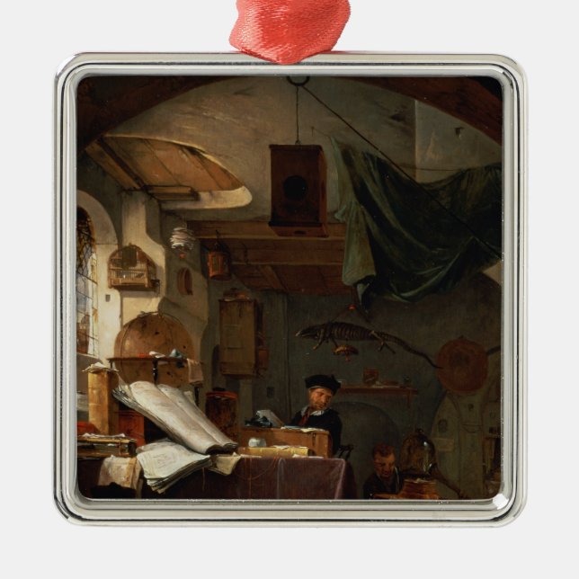 The Alchemist Metal Ornament (Front)