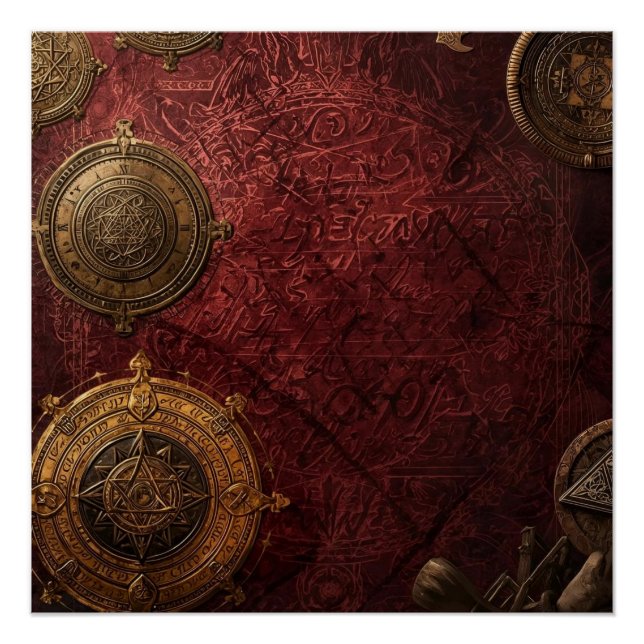 The Alchemist’s Chartroom Poster (Front)