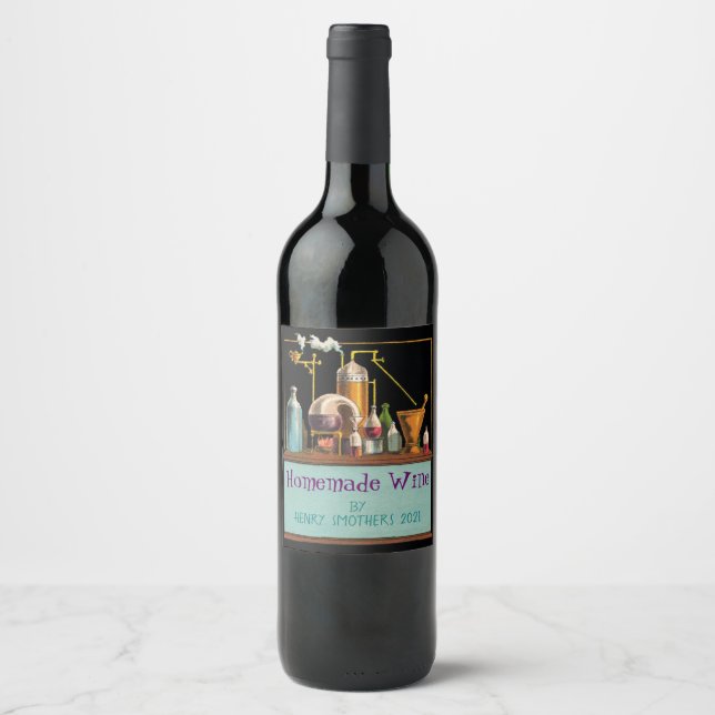 The Alchemist Winemaker Label (Front)