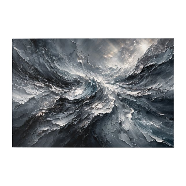 The Alchemist's Anemos: Primordial Air Element 12K Acrylic Print (Front)