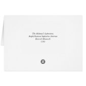 The Alchemist's Laboratory Cards (Back Horizontal)