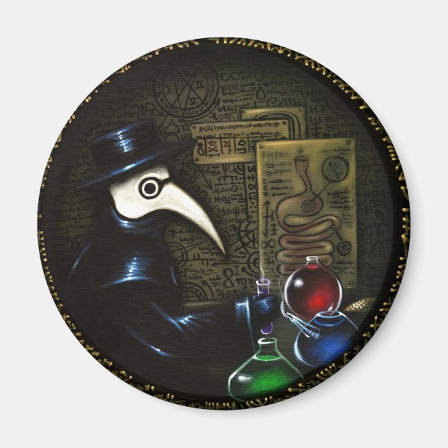 "The Alchemists Revenge" Magnet (Front)