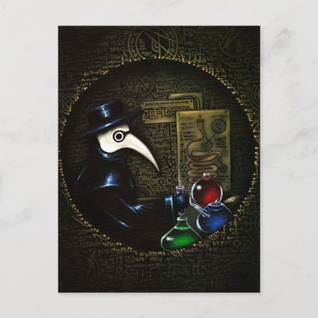 "The Alchemist's Revenge" Postcard (Front)