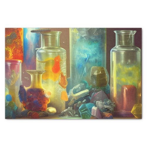 The Alchemists Worktable Fantasy   Tissue Paper