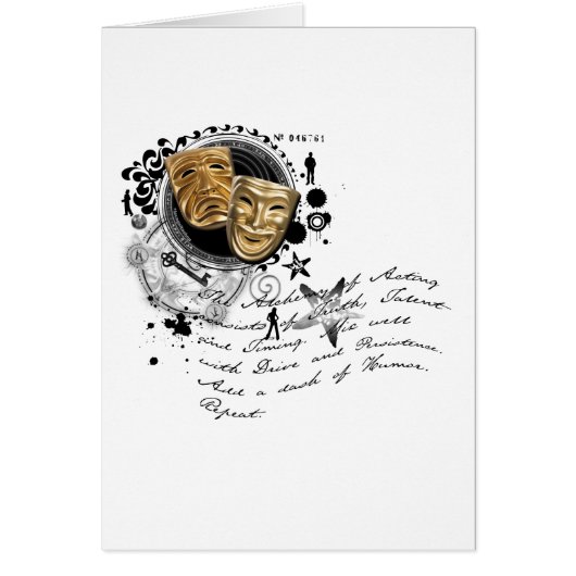 The Alchemy of Acting Cards (Front)