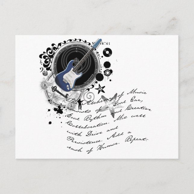 The Alchemy of Music Postcard (Front)
