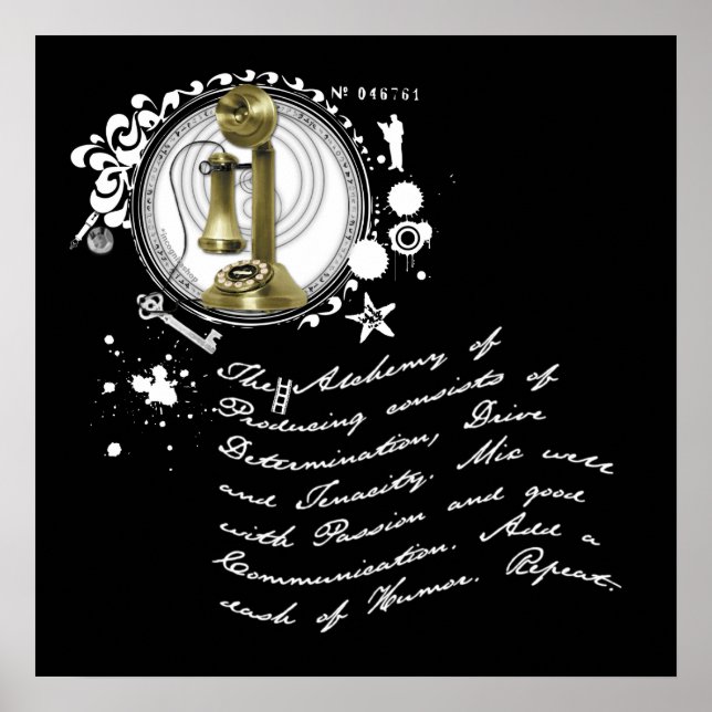 The Alchemy of Producing Poster (Front)