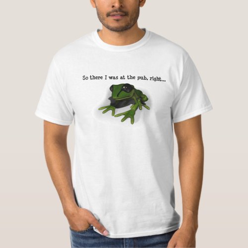 The Alcoholic Frog T_Shirt