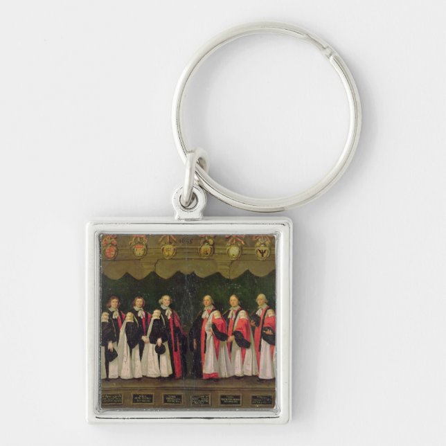 The Aldermen of 1644-45 Keychain (Front)