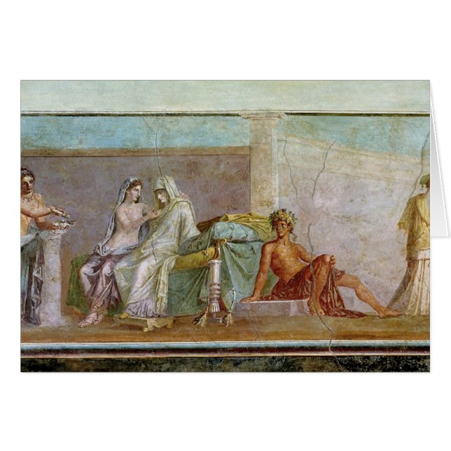 The Aldobrandini Wedding, 27 BC-14 AD Cards (Front Horizontal)